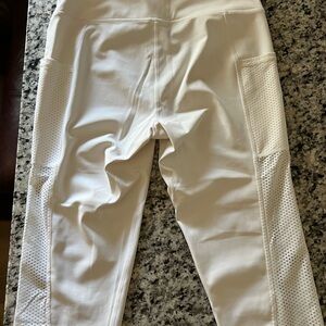White Athletic Leggings
